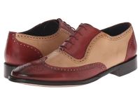 Cheap Messico Spectator Oxfords for Men - Capuchino - Cherry/Bone Leather On Sale